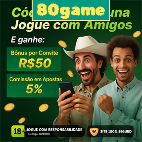 80game Ganhe R$ 100,00 Gratis